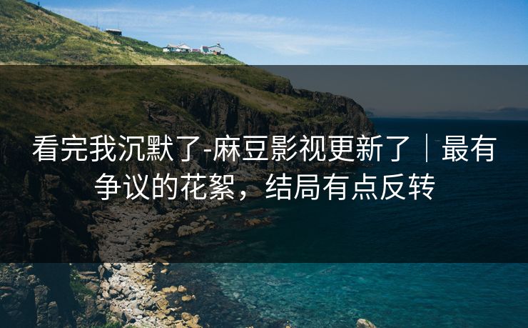 看完我沉默了-麻豆影视更新了｜最有争议的花絮，结局有点反转